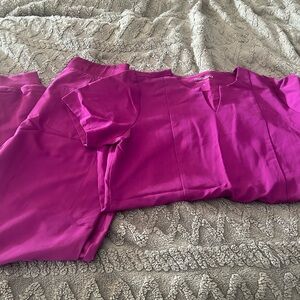 Mandala Fuchsia Scrub Set